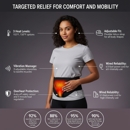 Portable Period Cramp Relief Heating Pad